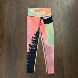 Print leggings from recycled material